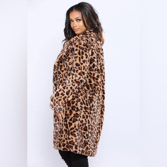 Leopard Coat - Picture 2 of 2